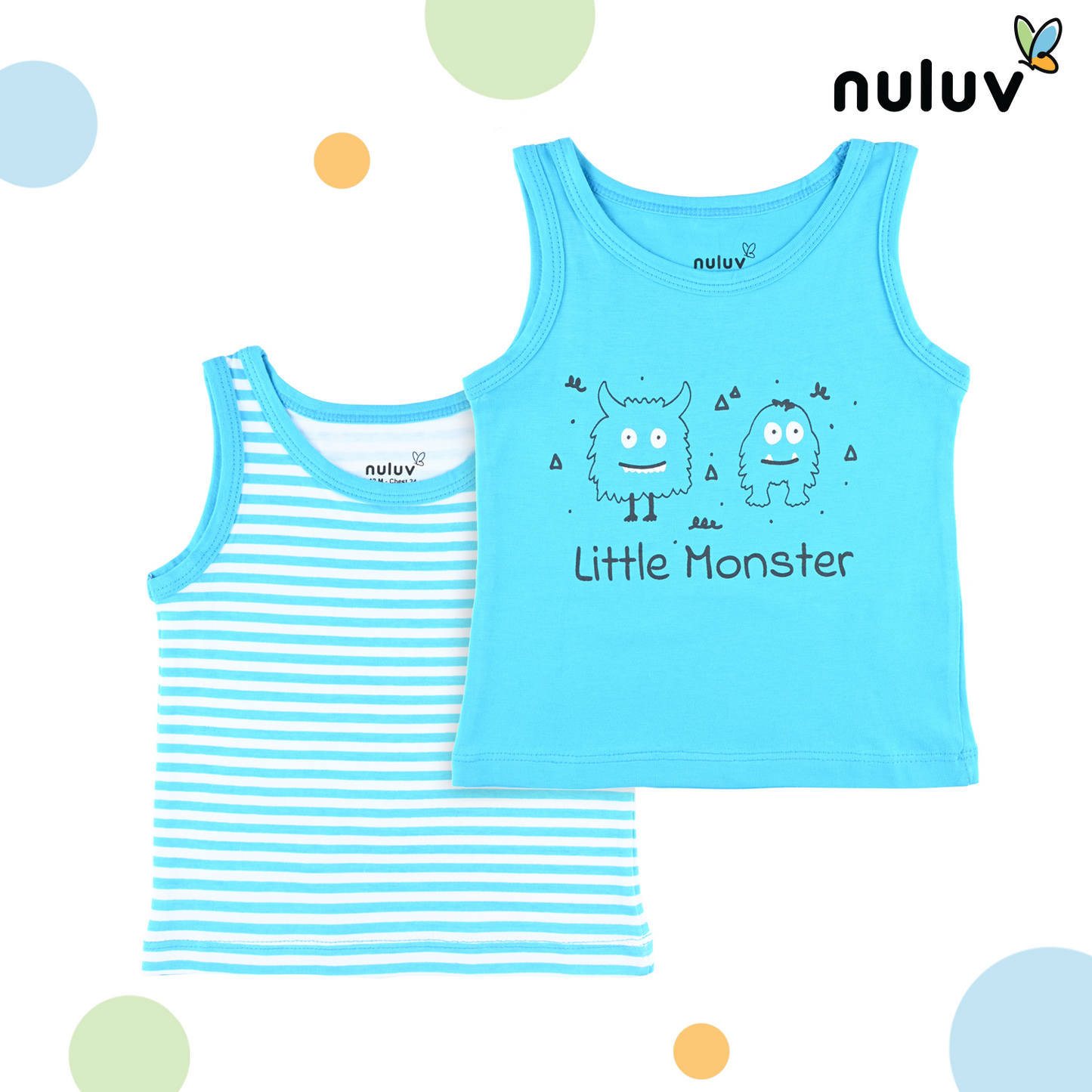 Infant Boys Vest - Pack of 2