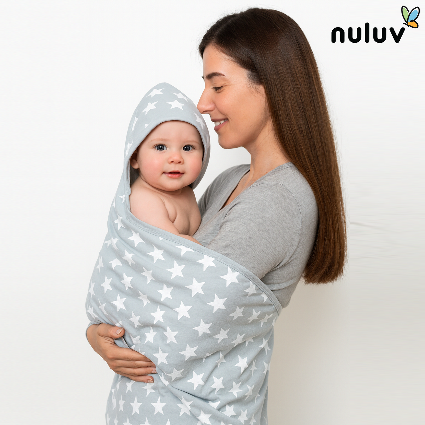 Nuluv Printed baby towel for Boys