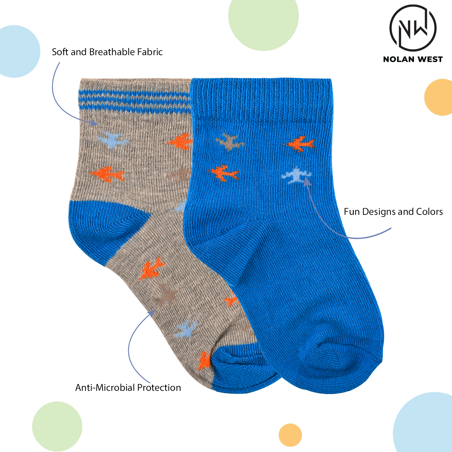 Kids socks - Boys Pack of 2