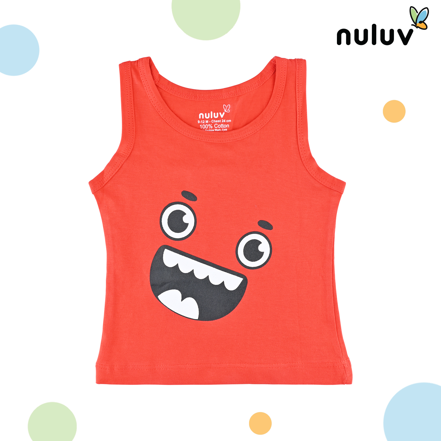 Nuluv Boy's Vest (Pack of 2)