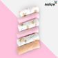 Nuluv Printed baby napkins for Girls - Pack of 6