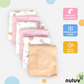 Nuluv Printed baby napkins for Girls - Pack of 6