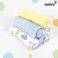 Nuluv Printed baby napkins for Boys - Pack of 6