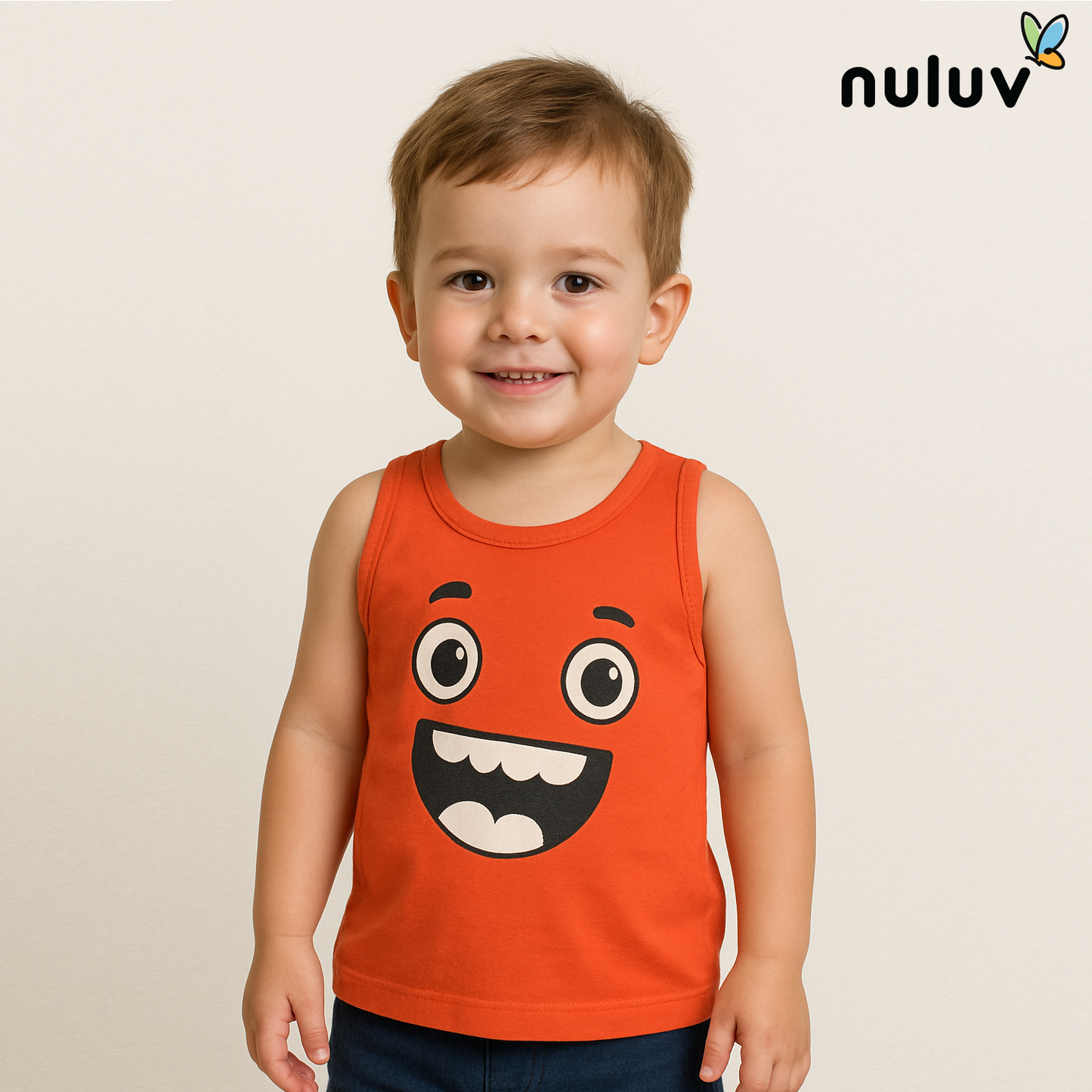 Nuluv Boy's Vest (Pack of 2)