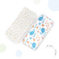 Nuluv Whale Swaddle Wrap Super Ultra Soft Cotton Malmal Baby Swaddle Cloth | Soft Pure Cotton Sheets Baby Wrap Set for New Born Babies | New Born Swaddles, Suitable 0 to 6 Months, Blue