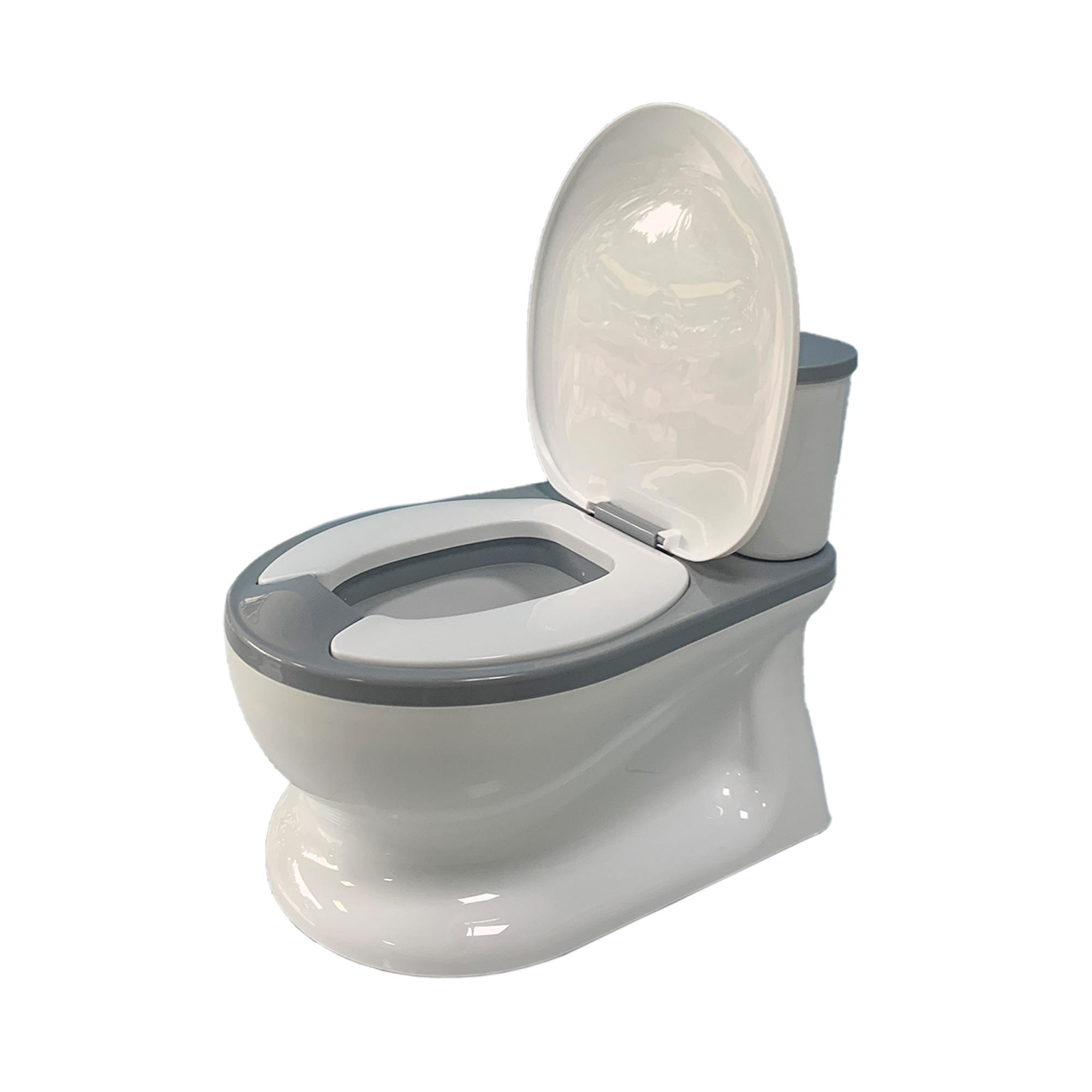 Baby Potty Training Seat with Flush Sound & Realistic Toilet Design For Kids