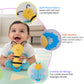 Nuluv Crinkly Bee Baby Sound Toy