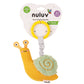 Nuluv Soft Snail Rattle Sound Buddy for Babies 3 Month+
