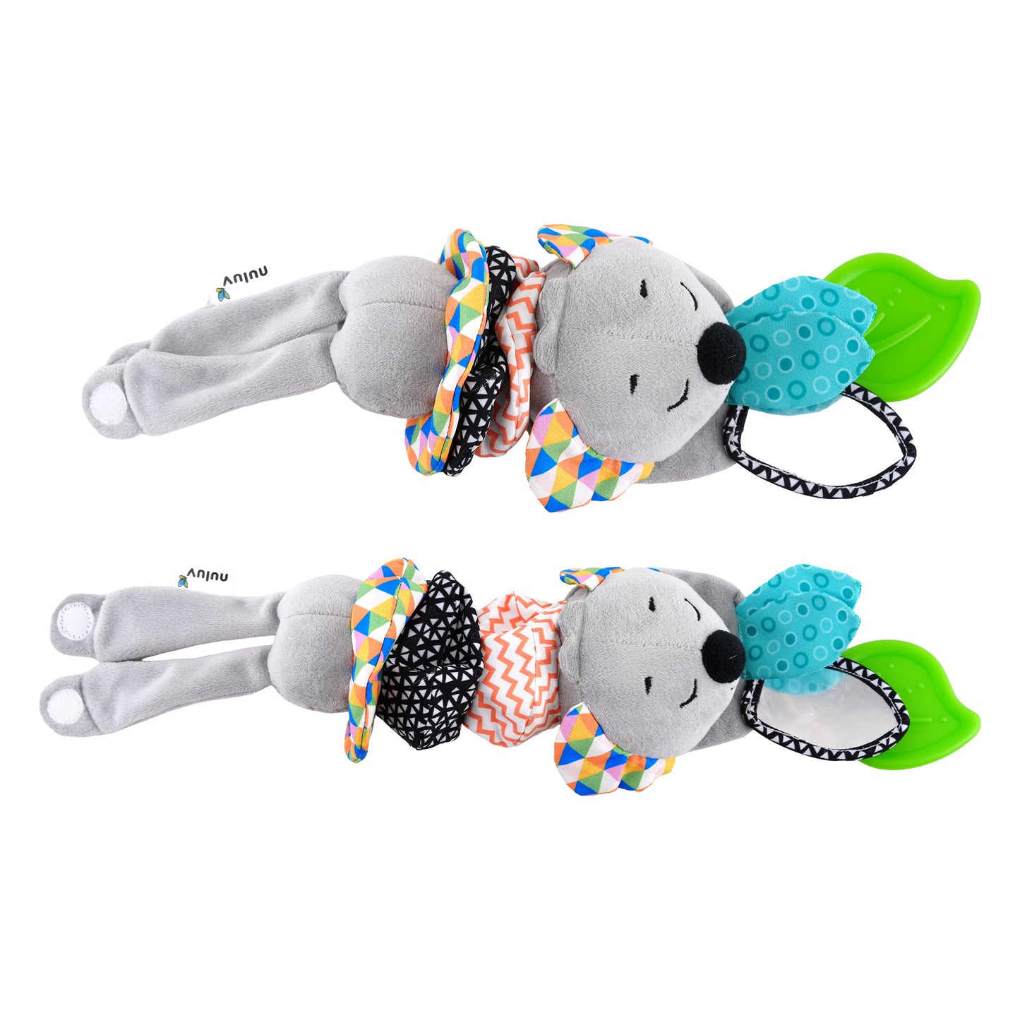 Nuluv Soft Plush Musical Koala Baby Sensory Stroller Toy