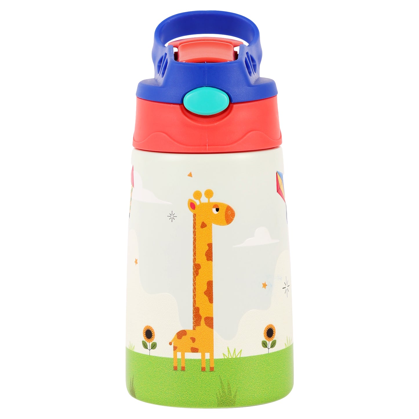 Nuluv Weaning and Feeding Insulated Giraffe Spout Sipper Bottle For Baby