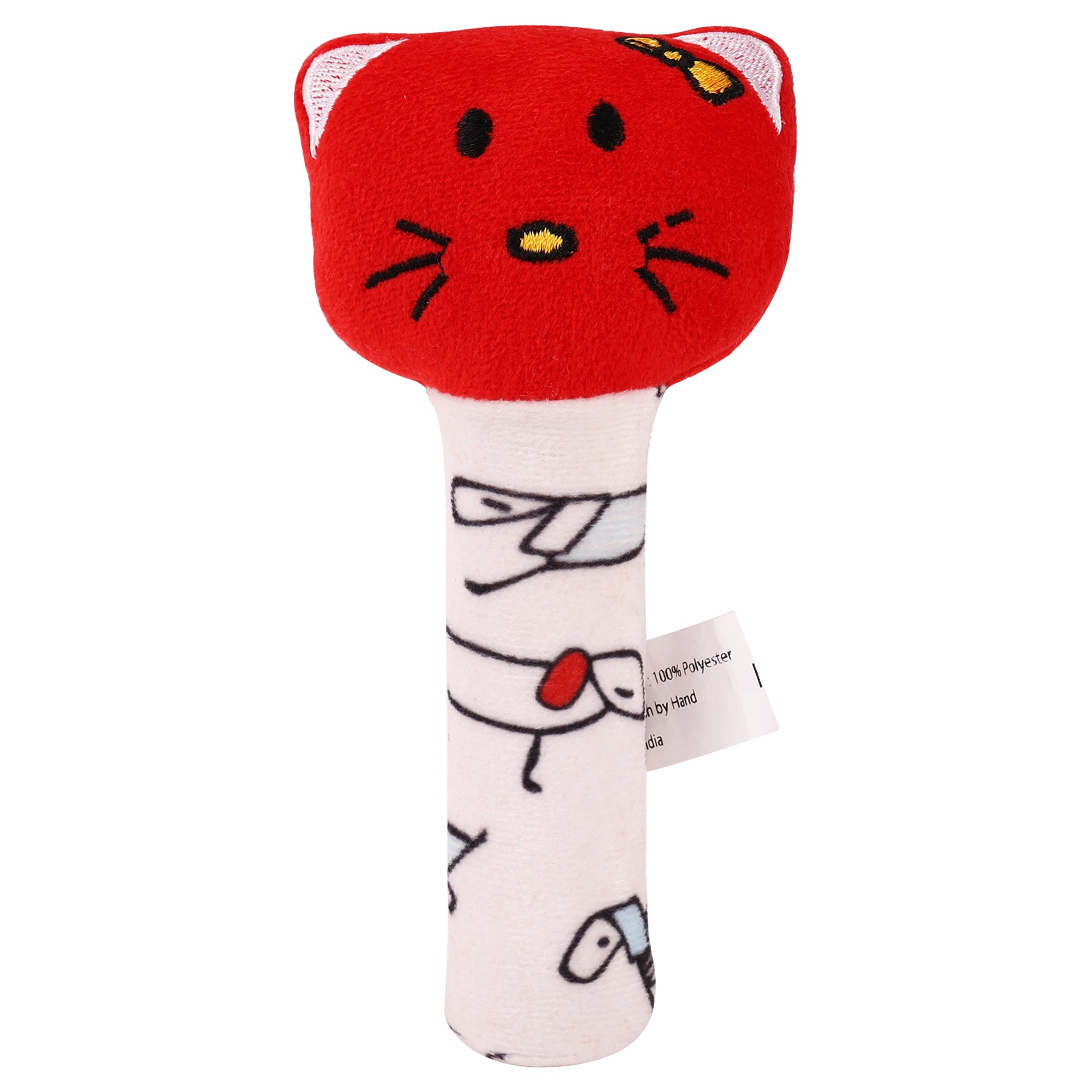 Trots Squeaky toy - Cat Handle