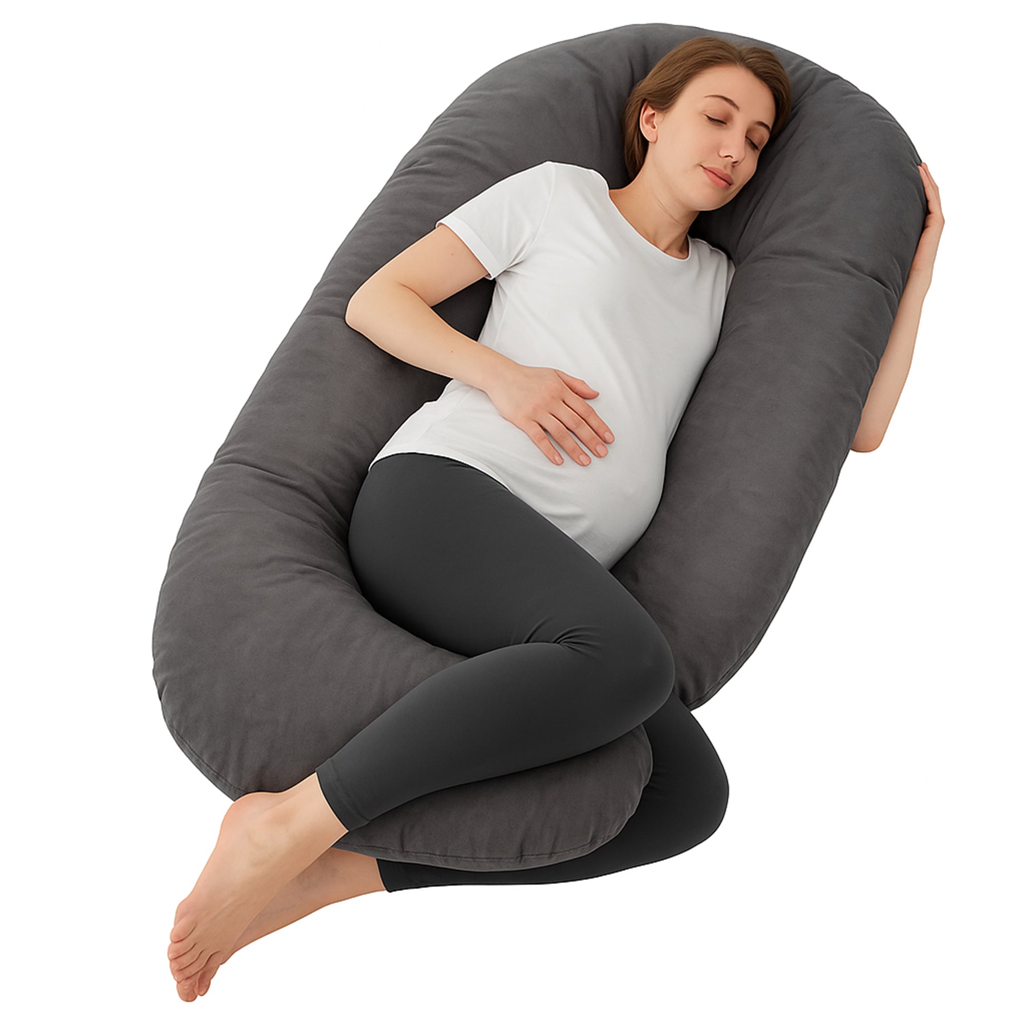 Nuluv Maternity pillow - Grey