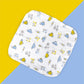 Nuluv Printed baby napkins for Boys - Pack of 6