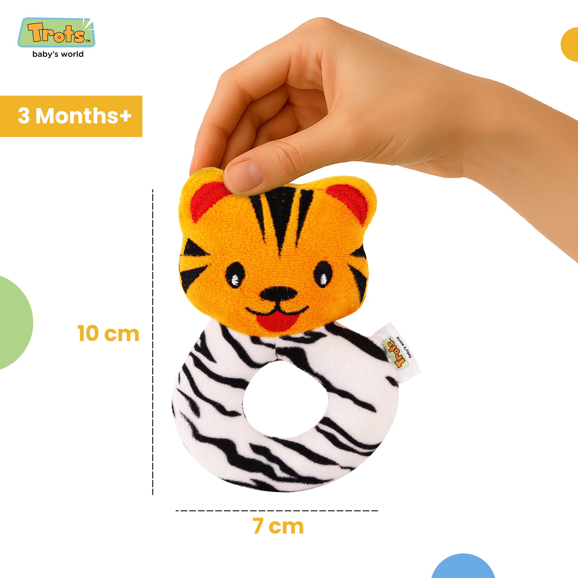Trots Squeaky toy - Tiger Ring