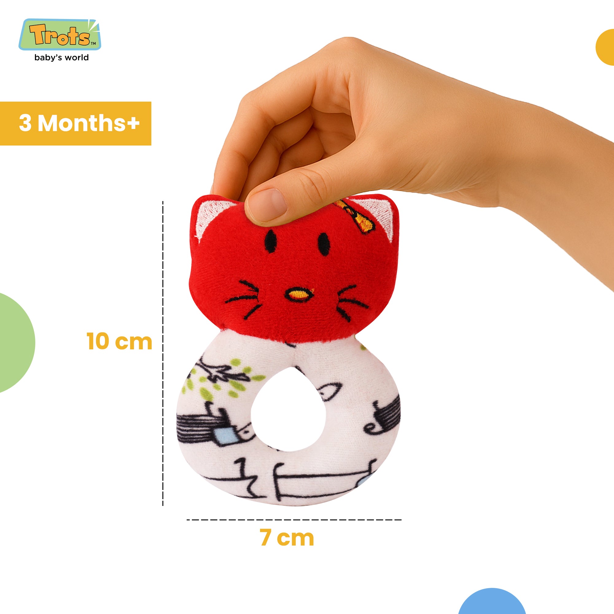 Trots Squeaky toy - Cat Ring