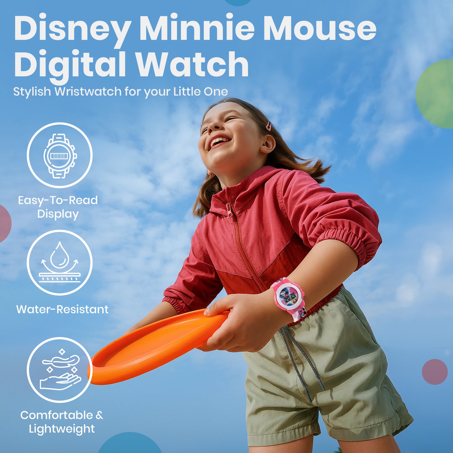 Disney Digital Watch Minnie - Pink