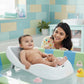 Nuluv Baby Bath Seat 0-6 Months, Durable, Non-Slip, Safe & Comfortable Baby Bather