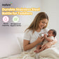 Nuluv Nourish+ Stainless Steel Feeding Bottle 140ml