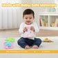 Soft Book for Babies, Crinkle Sensory With Rattle Sound Cloth, Soft Touch-and-Feel Fabric Book