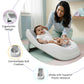 Nuluv Baby Bath Seat 0-6 Months, Durable, Non-Slip, Safe & Comfortable Baby Bather