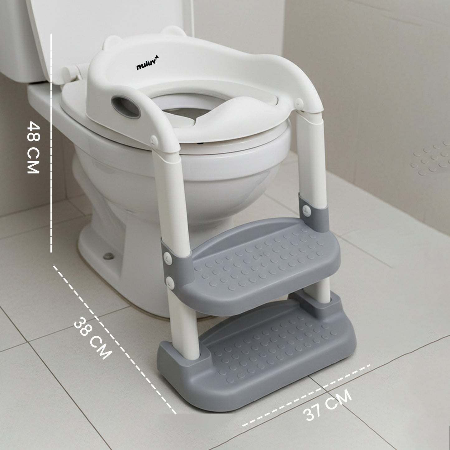 Baby Potty Training Seat with Step Ladder For 12+ Months