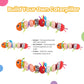 Soft Sensory Caterpillar Toy – Rattle, Crinkle & Mix-and-Match Play