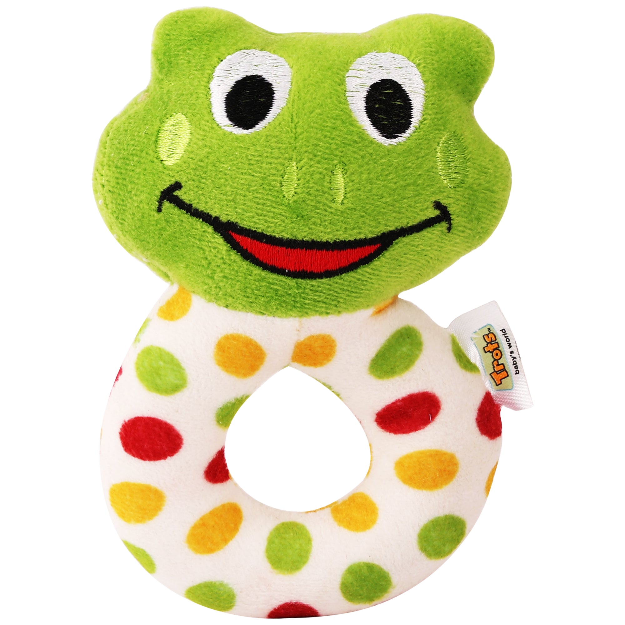 Trots Squeaky toy - Frog Ring