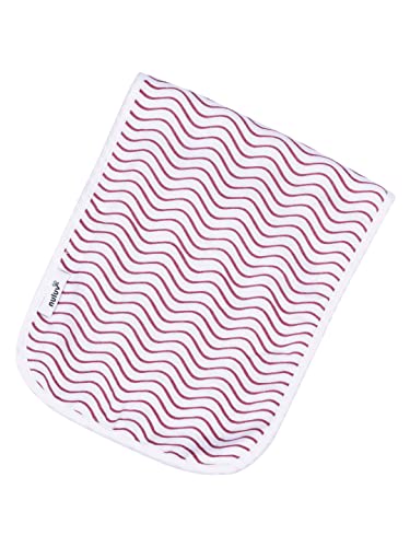 Red Anchor burp cloth