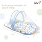 Foldable Baby Mosquito Net with Zip | 100% Cotton | Transport Design