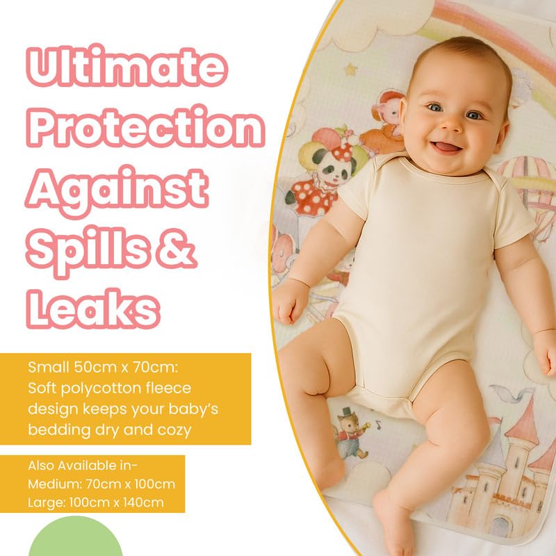 Nuluv Infant Pad Cotton Dry Sheet For Baby