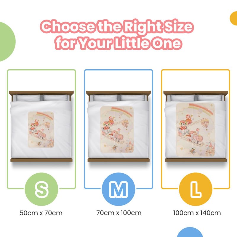 Nuluv Infant Pad Cotton Dry Sheet For Baby