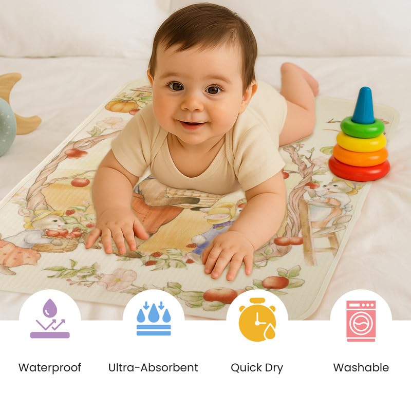 Nuluv Infant Pad Cotton Dry Sheet For Baby