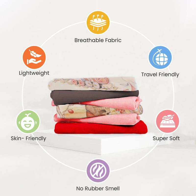 Nuluv Infant Pad Cotton Dry Sheet For Baby