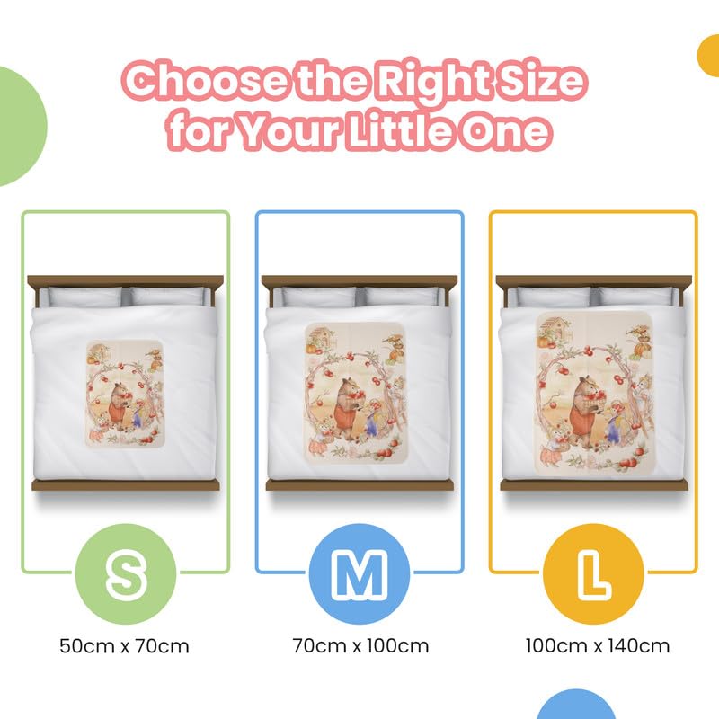 Nuluv Infant Pad Cotton Dry Sheet For Baby