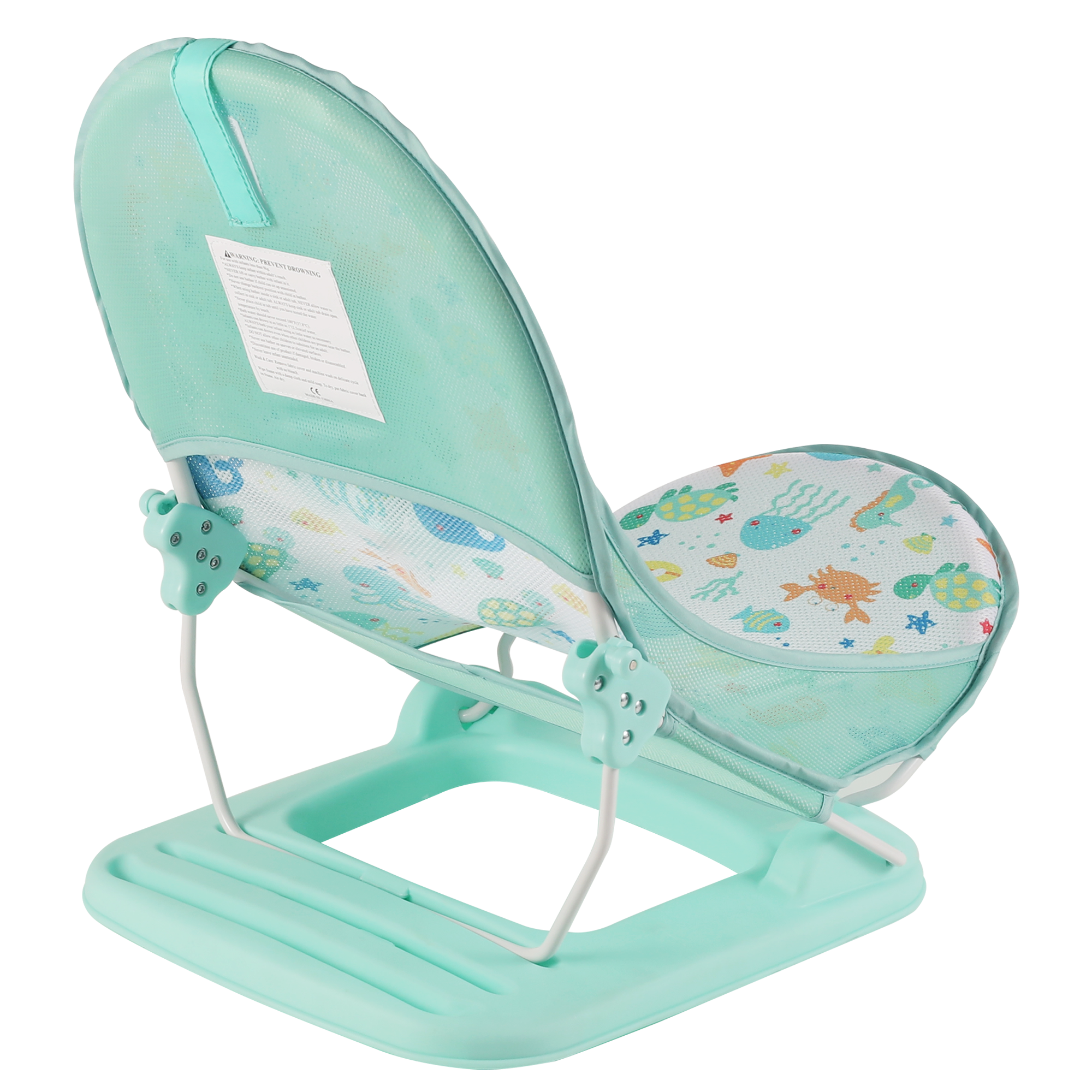 Baby Bather For Newborn Mesh Foldable Bath Chair Infants 0-3 Months