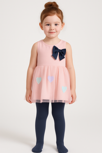 Girls Stockings - Navy Blue