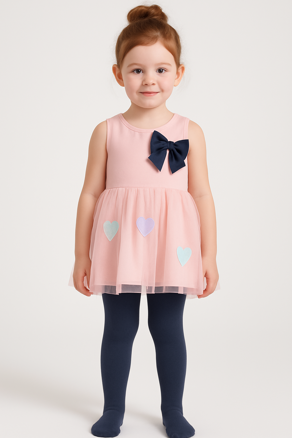 Girls Stockings - Navy Blue