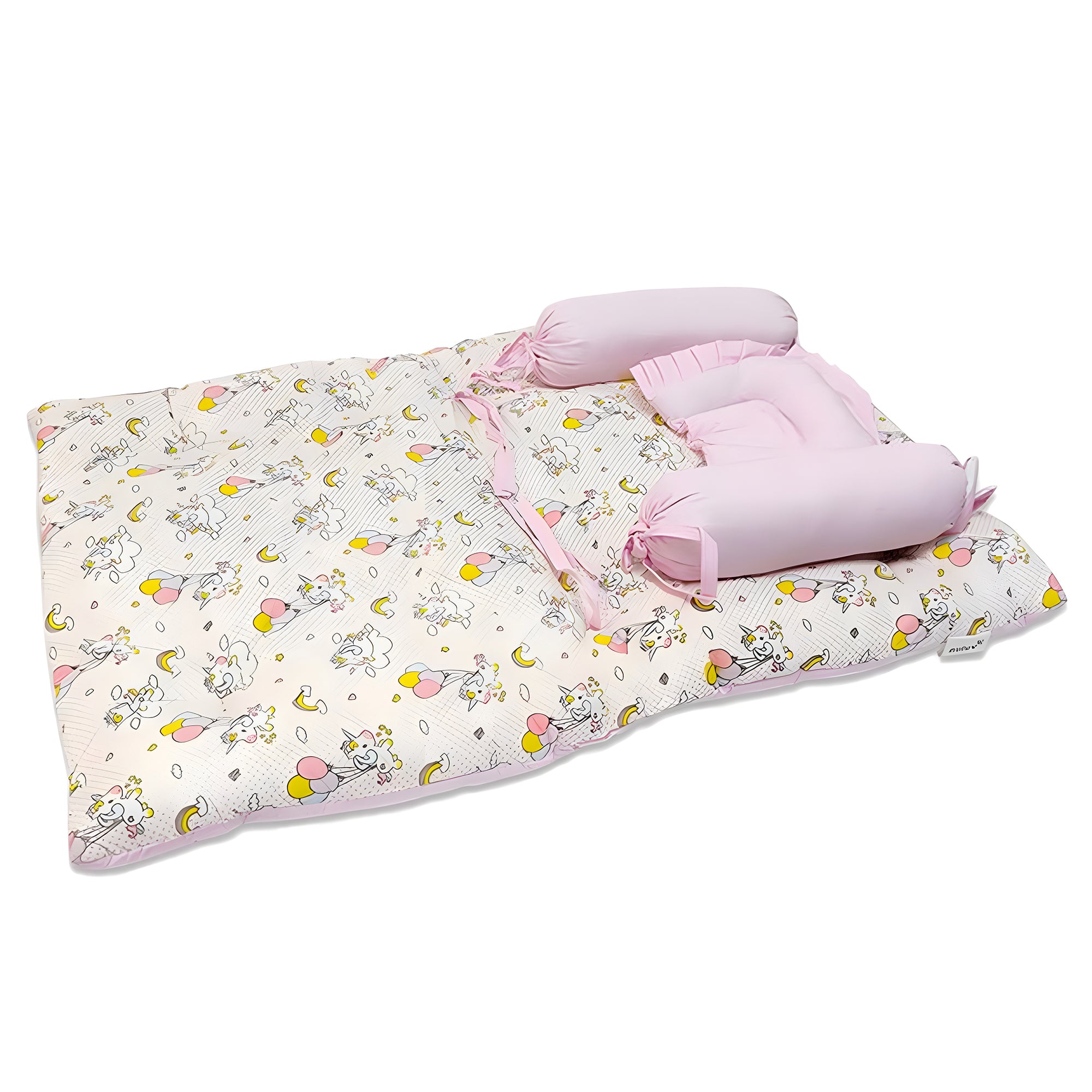 Nuluv Baby Gadda Set, Soft and Breathable Cot Mattress, 100% Cotton Mattress Set, Gadda Set