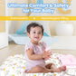 Nuluv Baby Gadda Set, Soft and Breathable Cot Mattress, 100% Cotton Mattress Set, Gadda Set
