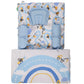 Nuluv 5 PC Baby Gadda Set, Soft and Breathable Cot Mattress Portable and Comfortable, Bedding Set for Infants upto 9 Months