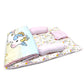 Nuluv 5 PC Baby Gadda Set, Soft and Breathable Cot Mattress Portable and Comfortable, Bedding Set for Infants upto 9 Months