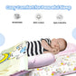 Nuluv 5 PC Baby Gadda Set, Soft and Breathable Cot Mattress Portable and Comfortable, Bedding Set for Infants upto 9 Months