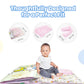 Nuluv 5 PC Baby Gadda Set, Soft and Breathable Cot Mattress Portable and Comfortable, Bedding Set for Infants upto 9 Months