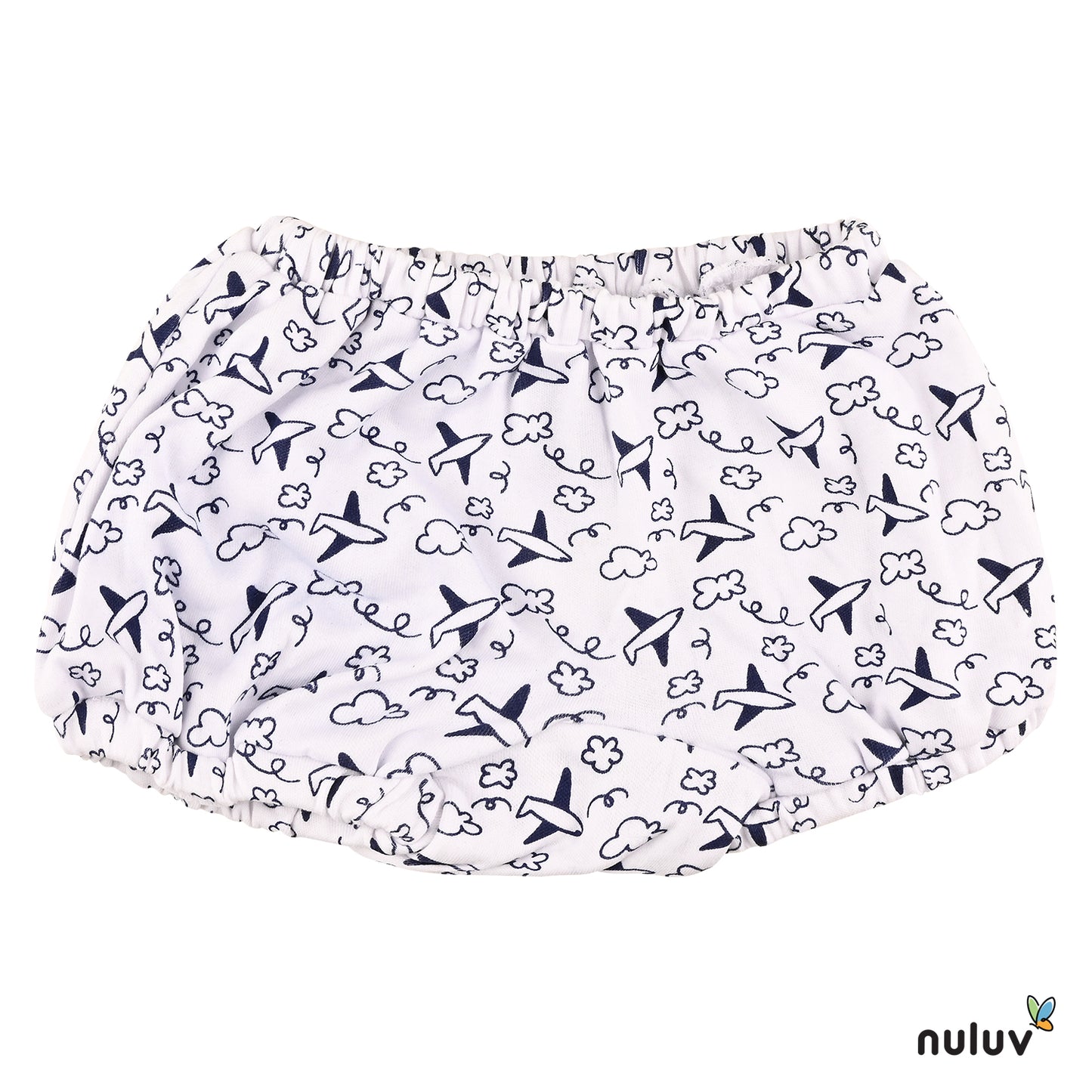 Nuluv Boys brief - Style Bloomer (Blue & White)