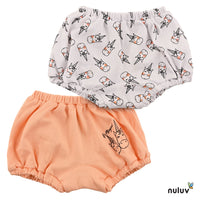 Nuluv Girl's panty - Style bloomer - Pack of 2