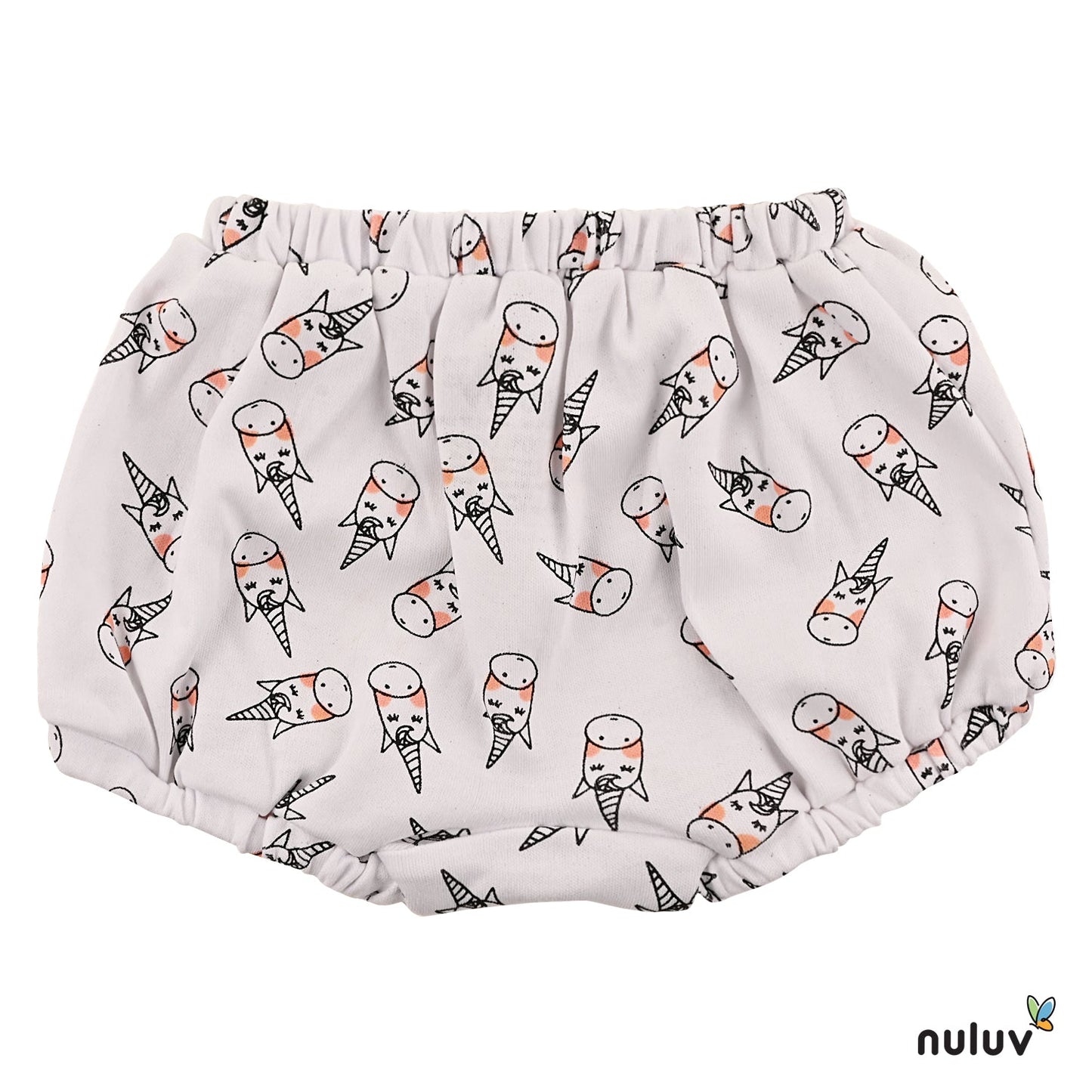 Nuluv Girl's panty - Style bloomer - Pack of 2