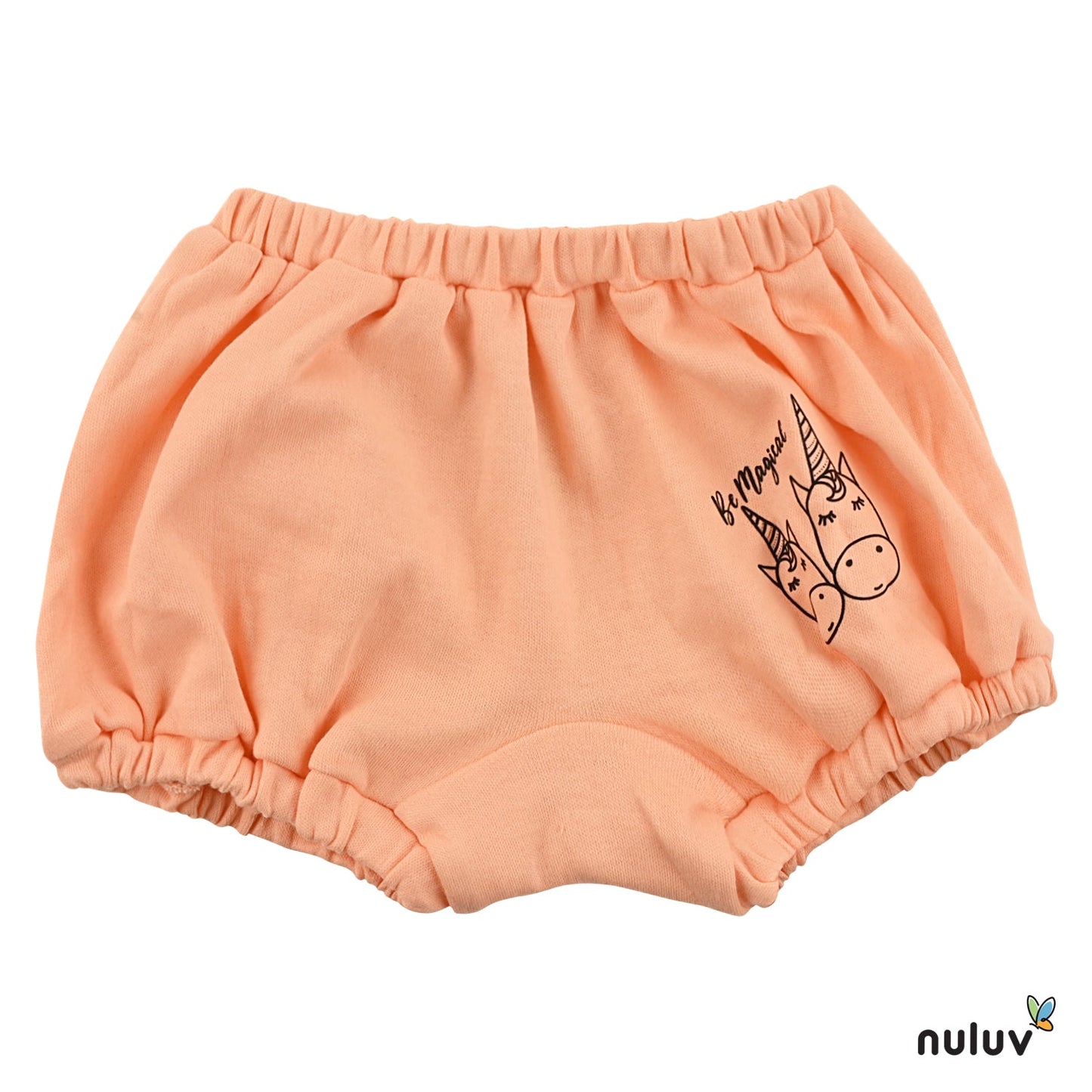 Nuluv Girl's panty - Style bloomer - Pack of 2