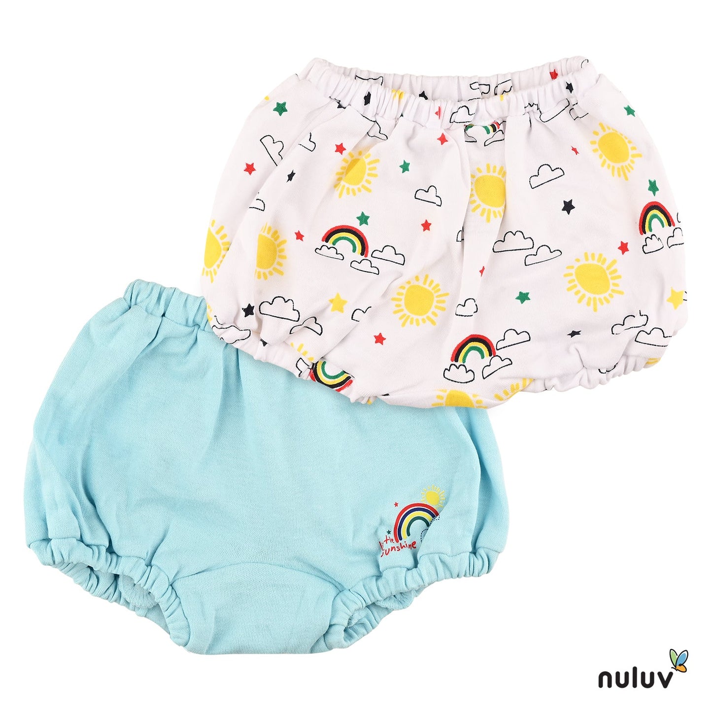 Nuluv Girl's panty - Style bloomer - Pack of 2