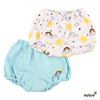 Nuluv Girl's panty - Style bloomer - Pack of 2