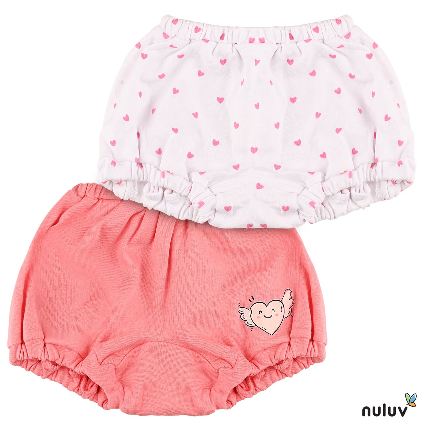 Nuluv Girl's panty - Style bloomer - Pack of 2